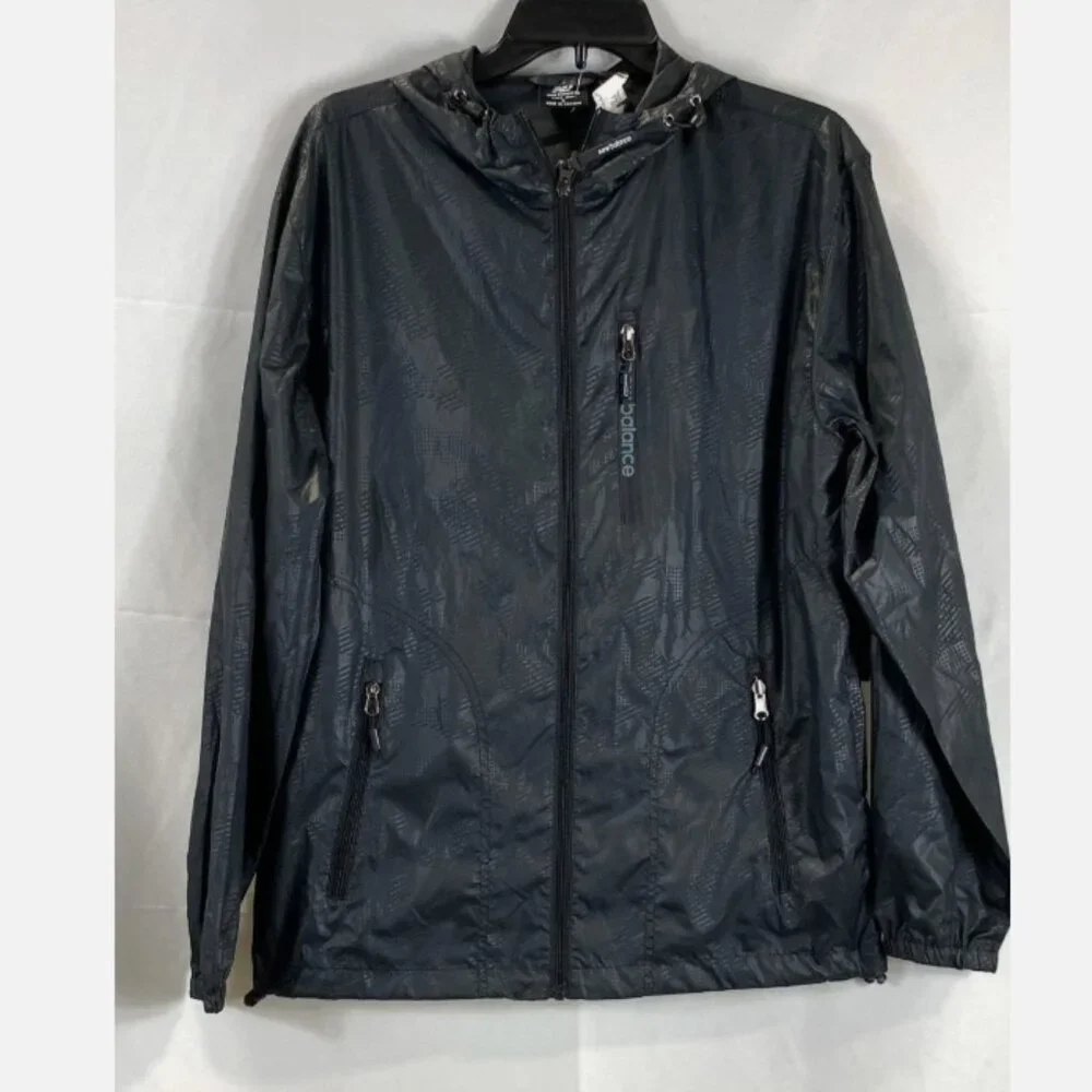 New Balance Men's Black Jacket Size S NWT - Picture 2 of 8